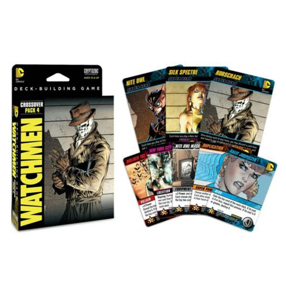 Cryptozoic Entertainment DC Comics Deck Building Game Watchmen Expansión Edades 14 Foto 1 de 2
