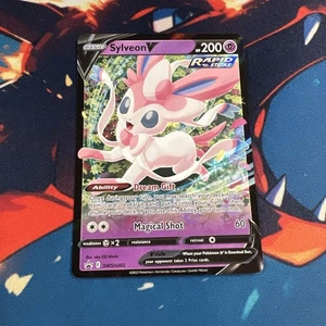 Pokemon TCG SWSH: Sword & Shield Promo Cards #SWSH202 Sylveon V NM - Picture 1 of 2