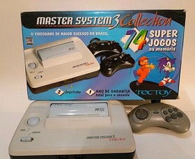 Sega Master System 3 Console By TecToy Brazil w 74 Pre Loaded Games US SELLER 