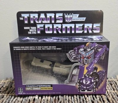 Astrotrain G1 Transformers Vintage Reedición Exclusivo Walmart, Precintado, Nuevo Foto 1 de 2