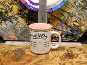 Grand Ole Opry Nashville Tennessee Pink Rainbow Sprinkle Speckled Covfefe Mug - Picture 1 of 5