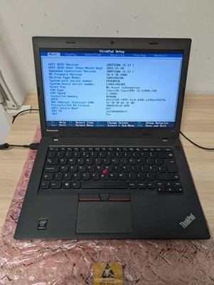 Lenovo ThinkPad L450 - i5-5200U - 4GB Ram - No Storage - Image 1 of 4