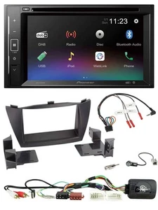 Pioneer Bluetooth Lenkrad USB 2DIN DAB DVD Autoradio für Hyundai Tucson 2010-201 - Bild 1 von 10