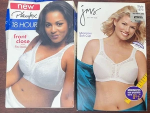 PLAYTEX 18 HOUR FRONT CLOSE BRA JUST MY SIZE 38D - Picture 1 of 6