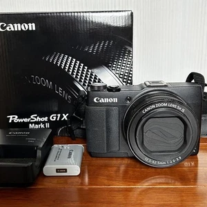 Canon PowerShot G1 X Mark II Compact Digital Camera with Box and Accessories - Picture 1 of 10