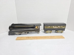 American Flyer 629 O Gauge 0-4-2 Streamlined Steam Loco & Tender PRR Runs As Is - Picture 1 of 21