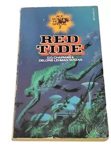 VNT SCI FI Red Tide by Chapman and Tarzan 1975 soft cover BOOK - Picture 1 of 15
