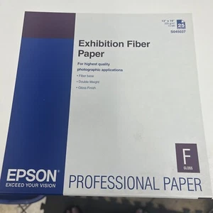 Epson Exhibition Fiber Paper | 13 x 19" - 14 Sheets - Zdjęcie 1 z 2