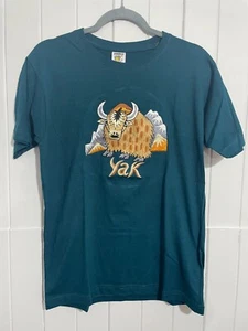 New Yak Embroidered T-shirt - Picture 1 of 5
