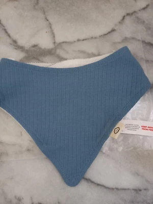 Blue Organic cotton Bandana Bib:  Lummi Colour:  New - image 1 of 4