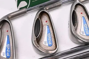 Ping G2 Irons / 3-9i / Red Dot / Regular Flex Steel Shafts - Picture 1 of 7