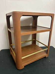 Mid Century Modern Bar Drink Cart Table Plastic. 1970s - Picture 1 of 10