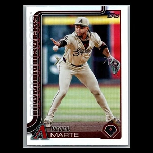 2025 Topps Series 1 – #128 Ketel Marte Rainbow Foil – Arizona Diamondbacks - Picture 1 of 2