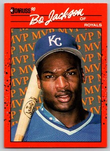 1990 Donruss Bonus MVP's Bo Jackson Kansas City Royals #BC-1