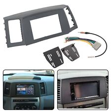 Double Din Radio Dash Kit Wiring Harness For 2005-2007 Jeep Grand Cherokee