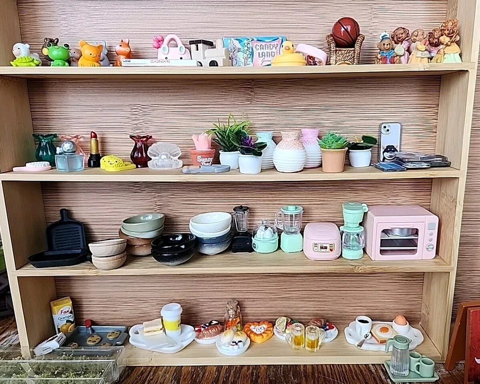 微型娃娃屋爱好者盲袋! 每批 40 件/套! 阅读! — 第 1/4 张图片