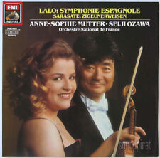 ANNE-SOPHIE MUTTER LALO SPANISCHE SYMPHONIE SARASATE EMI ED.1 DIGITAL LP NM