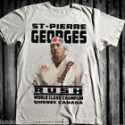T-shirt Georges St-Pierre, Arts Martiaux, Combat, Boxe Thaïlandaise, Jiu Jitsu, Judo