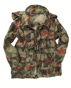 Chaqueta de carga genuina Swiss Army Issue M70 Alpenflage camuflada NUEVA - Imagen 1 de 6