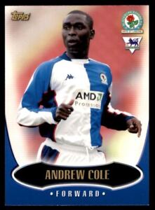 Topps Premier Gold 2003 - Andy Cole Blackburn Rovers No. BR4