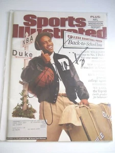 Jason Williams - Sports Illustrated Basketball autographed cover, Nov. 19 - 2001 - Picture 1 of 2