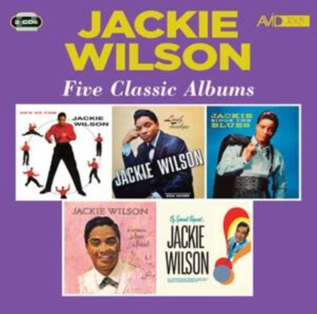 Five Classic Albums by Wilson, Jackie (CD, 2021)