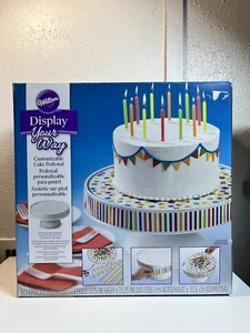 Cake Stand New in large box. Wilton fun decorate Display your way personalizable - Picture 1 of 5