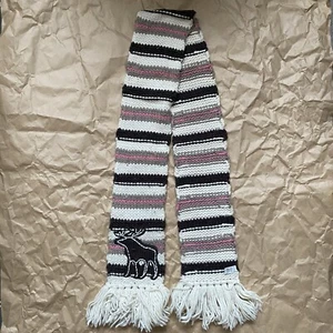 NWOT Striped Abercrombie Knit Scarf - Picture 1 of 4