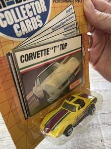 MATCHBOX Diecast 1989 Car and Driver Collector Cards Corvette T Top BX13-3