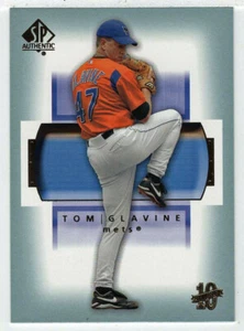 Tom Glavine - New York Mets - 2003 Upper Deck SP Authentic Baseball # 73 Mint - Picture 1 of 1