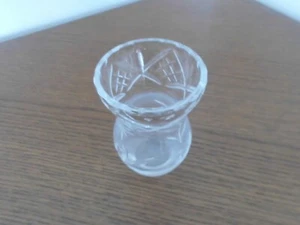 Jarrón de vidrio 10,5 cm retro - Imagen 1 de 2