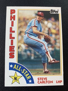 1984 Topps - All-Star #395 Steve Carlton