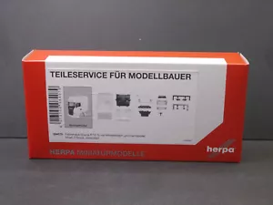 1:87 EM1288 Herpa 084079 Bausatz Scania R13 2x Kabine mit WLB weiß  neu in OVP - Picture 1 of 1
