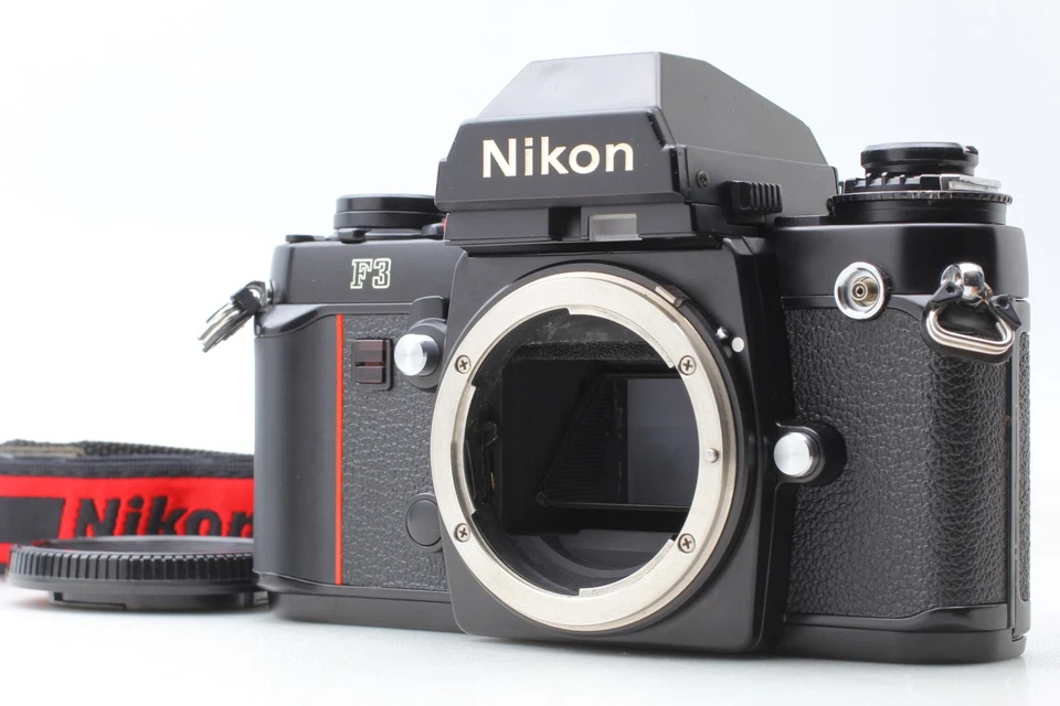 Leer [Exc+5] Cámara fotográfica Nikon F3 nivel de ojos 35 mm SLR cuerpo negro de JAPÓN Foto 1 de 4