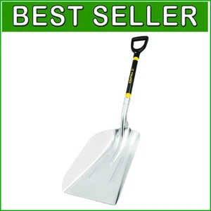 Profi-Qualität 27 Zoll Aluminium Schaufel mit Fiberglas D-Griff und Griff - Bild 1 von 2