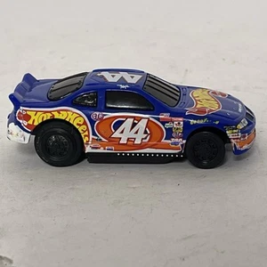 HO Scale Hot Wheels 1996 Pontiac Gand Prix Electric Slot Car #44 Blue - Picture 1 of 13