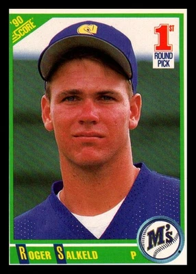 1990 Score #674 Roger Salkeld - Image 1 of 2