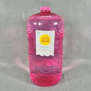 New Bubble Solution Fluid 1 Gallon Sun Squad Machine Blowing Juice Non-Toxic - Picture 1 of 8