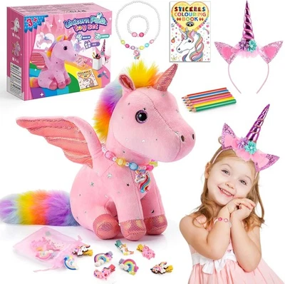 EUCOCO Einhorn Geschenke für Mädchen, Einhorn Spielzeug ab 4 5 6 7 8 Jahre