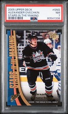 2005 Upper Deck Alex Ovechkin Stars in Making #SM2 Capitals PSA 7 NM