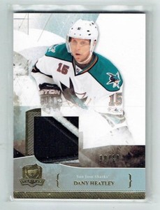 10-11 UD Upper Deck The Cup  Dany Heatley  10/10  Last Card  Gold Spectrum Patch