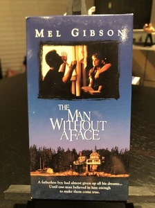 The Man Without A Face (VHS 1994) Warner Mel Gibson Family Classic RARE HTF NM - Bild 1 von 5
