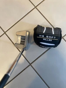 NEW Left Handed Cleveland Golf HB Soft Milled Putter 11 Single Bend 35" UST - Picture 1 of 5