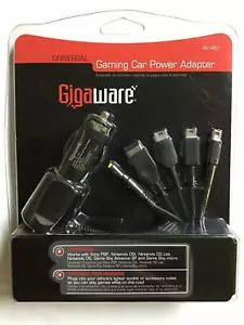 Gigaware Gaming Car Power Adapter Works with Sony PSP, DS / DSLite Gameboy More - Picture 1 of 1