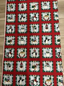 Vintage Fabric Daisy Kingdom Craft Square 1996  Holiday Cotton 2.88 Yards. New - Picture 1 of 5