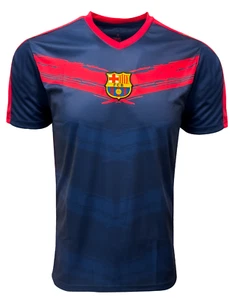 Boy's Barcelona Performance Jersey, Licensed Barcelona Shirt Youth Sizes - Picture 1 of 5