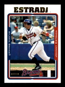 2005 Baseball Topps Johnny Estrada Atlanta Braves #6