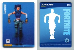 Jaywalking #311 Fortnite Reloaded 2020 Panini Rare Emote Movin Card - Picture 1 of 1