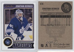 2014-15 O-Pee-Chee Jonathan Bernier #478
