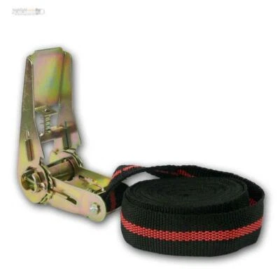 Spanngurt, mit Ratschenschloss, 5m lang, 25mm Gurt mit Ratsche, Zurrgurt - Bild 1 von 4
